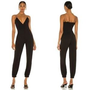 Revolve NBD Mimi Jumpsuit in Black size medium.